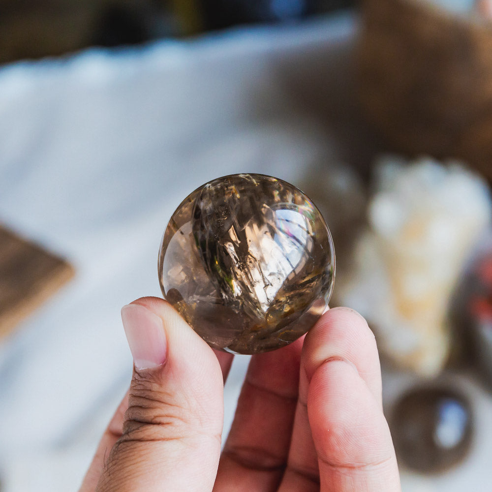 Reikistal Smoky Quartz Ball