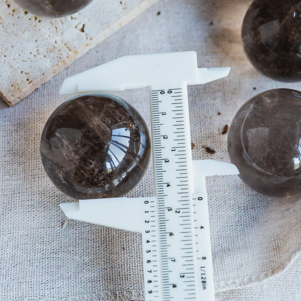 Reikistal Smoky Quartz Sphere