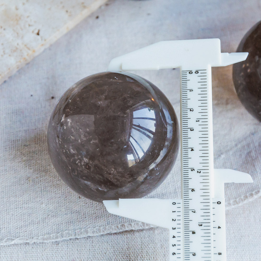 Reikistal Smoky Quartz Sphere