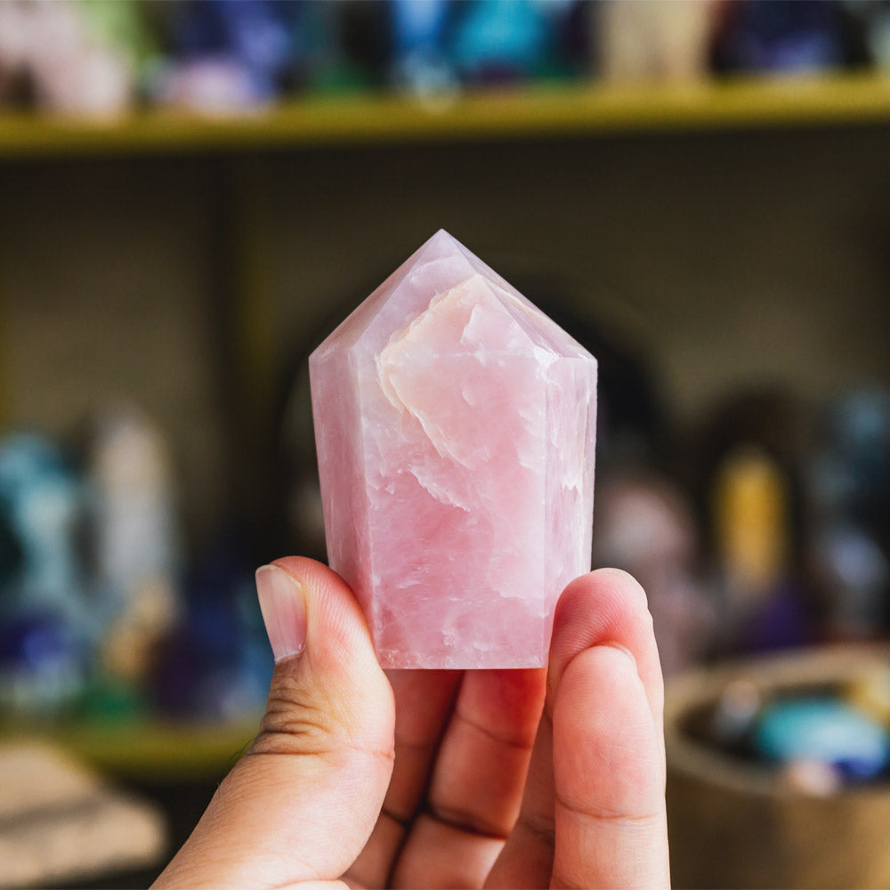 Reikistal Rose Quartz Cake Point