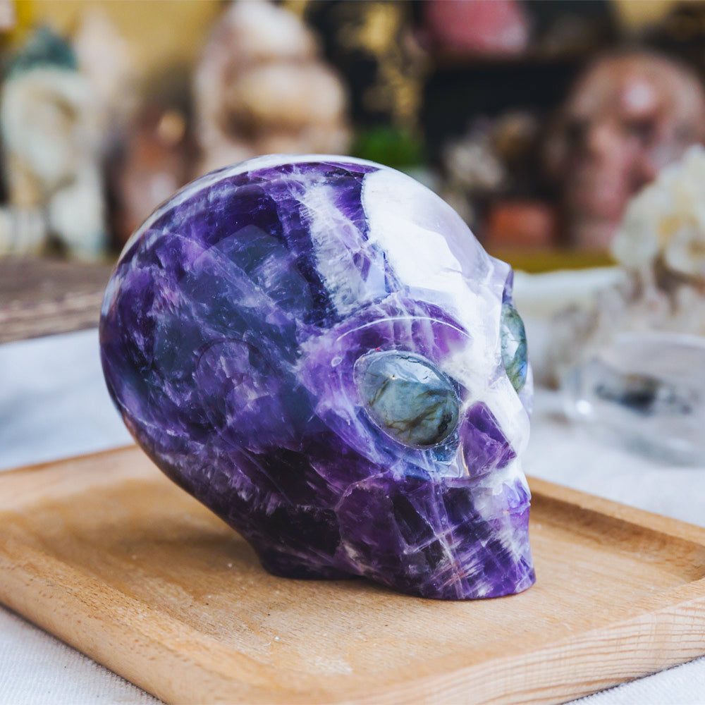 Reikistal Dream Amethyst Alien Skull