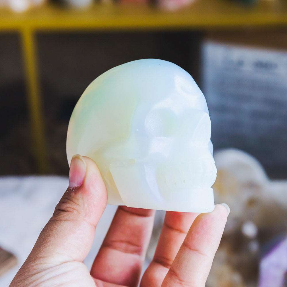 Reikistal 3” Opal Skull