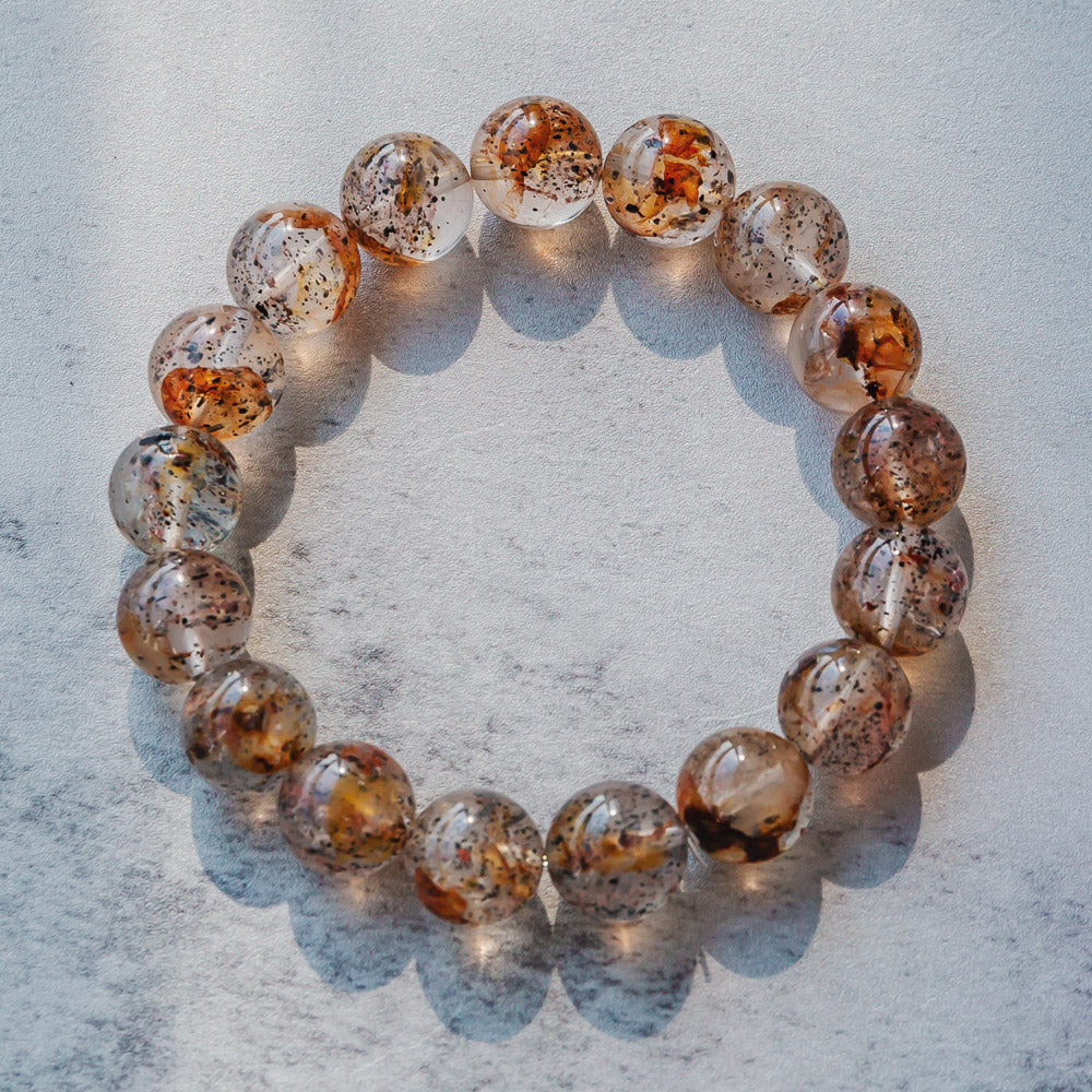 Reikistal Golden Healer With Sphalerite Bracelet