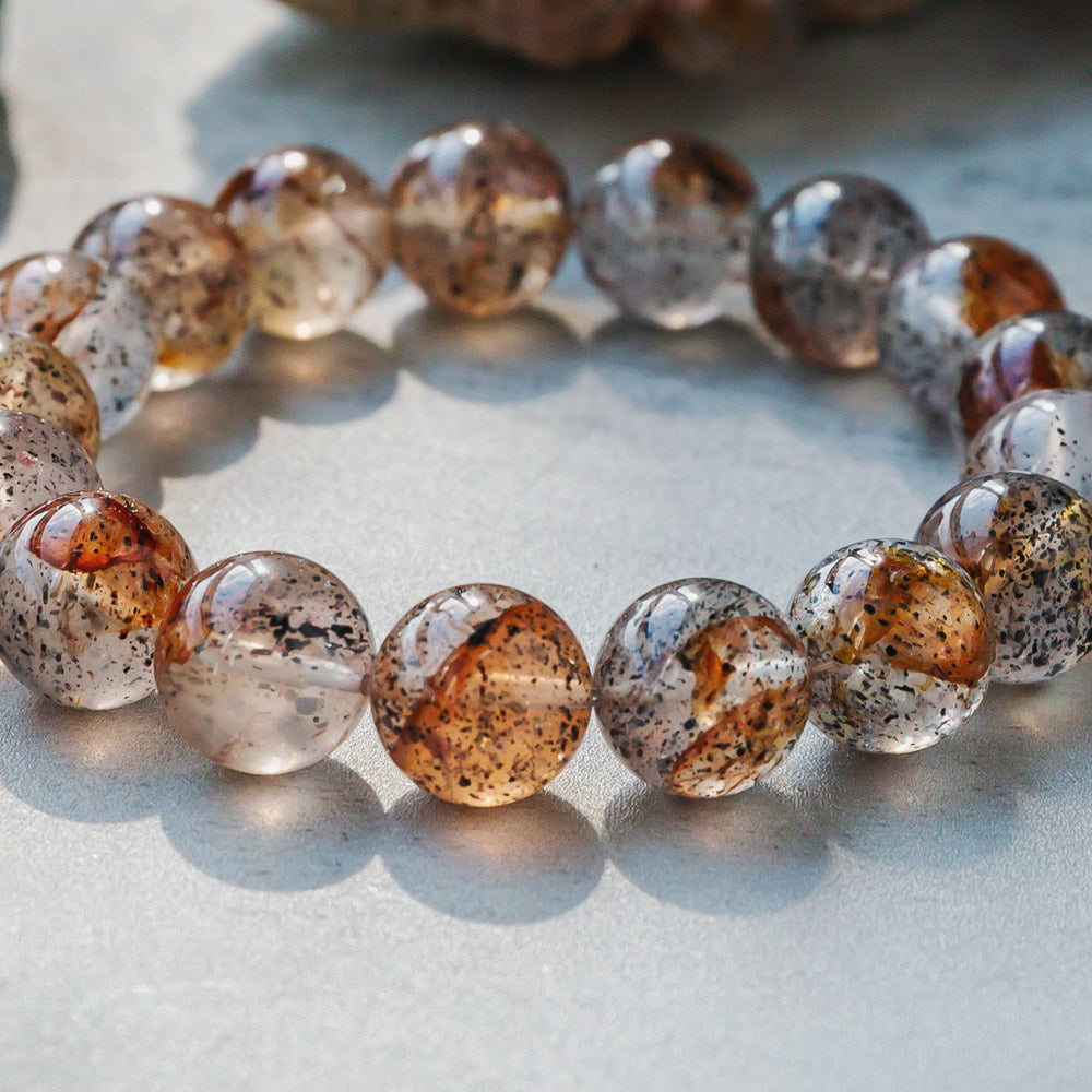 Reikistal Golden Healer With Sphalerite Bracelet