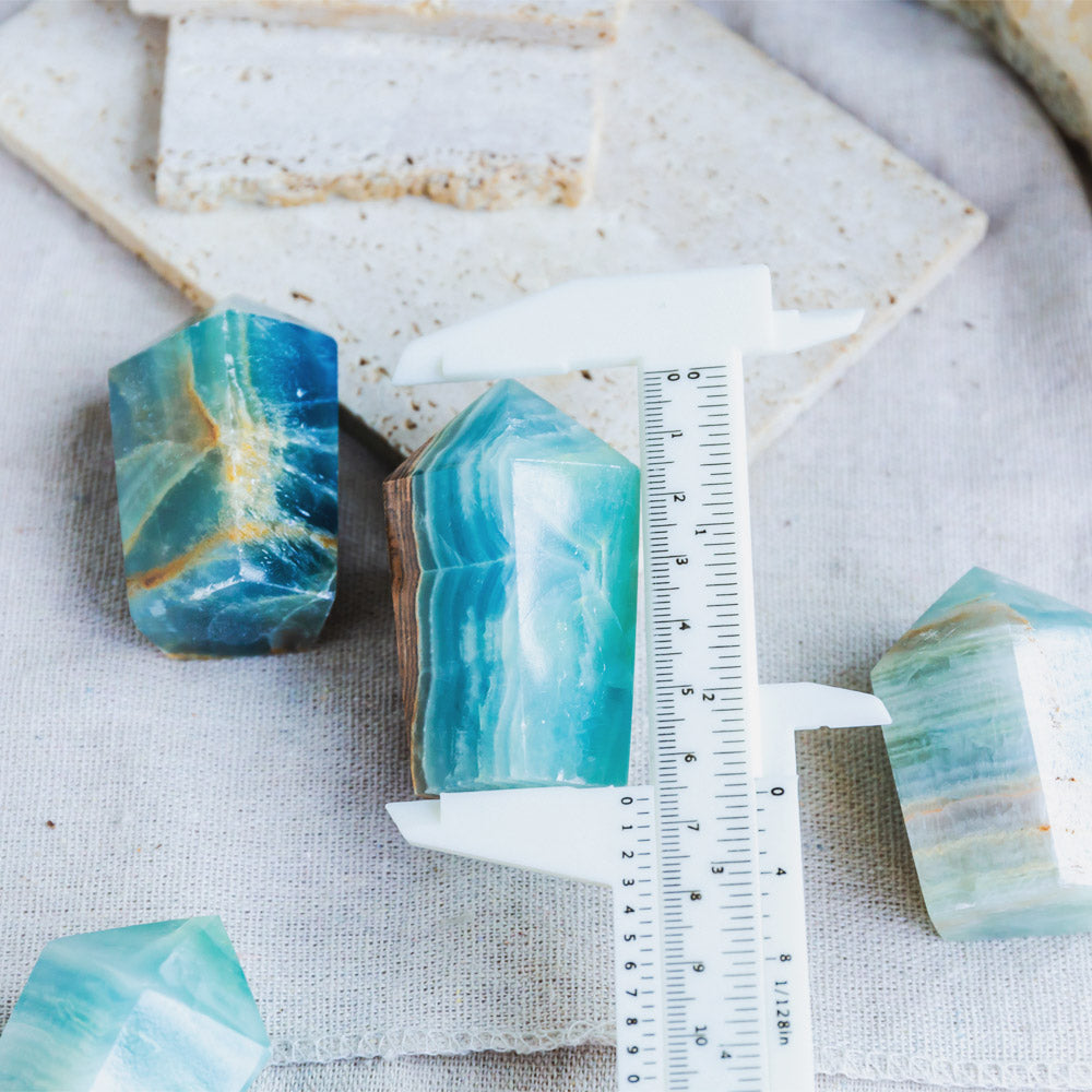 Reikistal Blue Onyx Cake Point