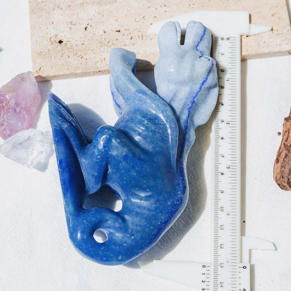 Reikistal Blue Aventurine Tyrannosaurus