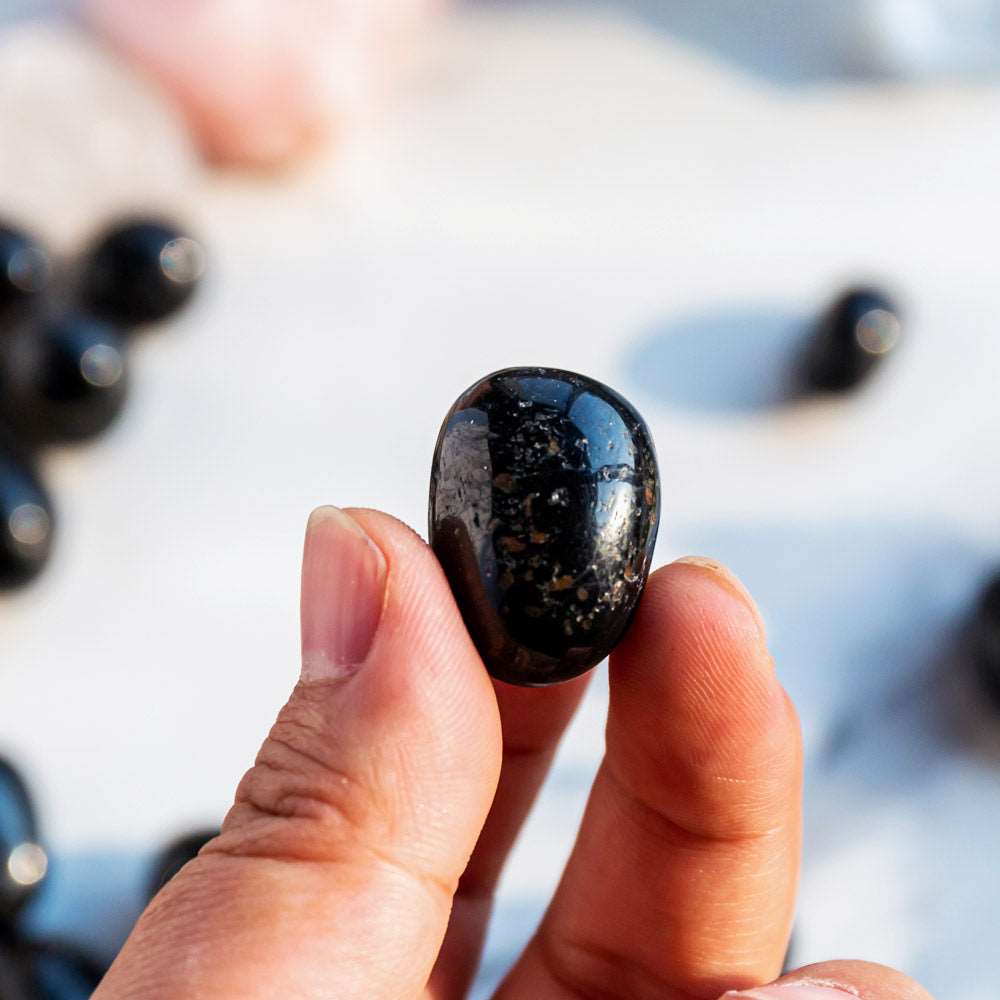 Reikistal Black Tourmaline Tumbled Stone