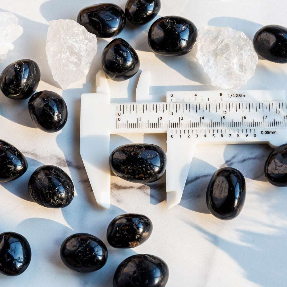 Reikistal Black Tourmaline Tumbled Stone