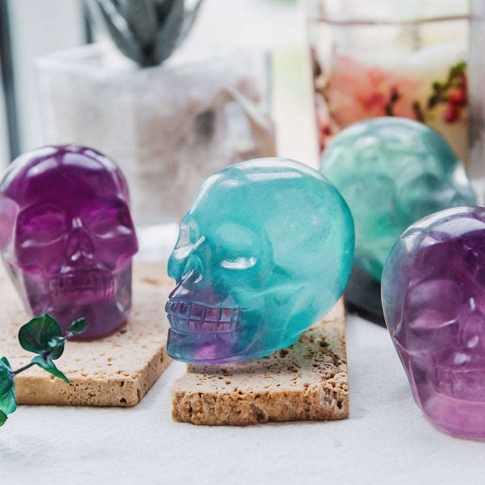 Reikistal 2'' Fluorite Skull