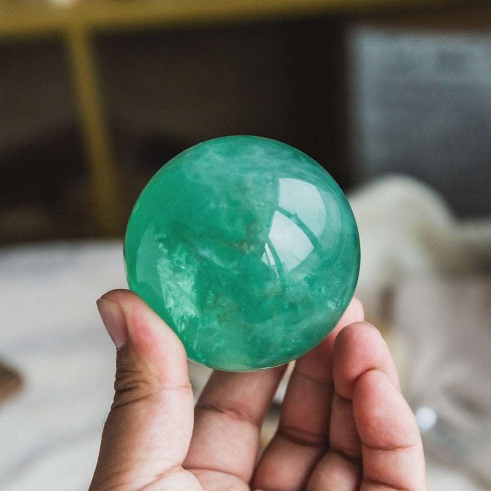 Reikistal Baja Blast Fluorite Sphere