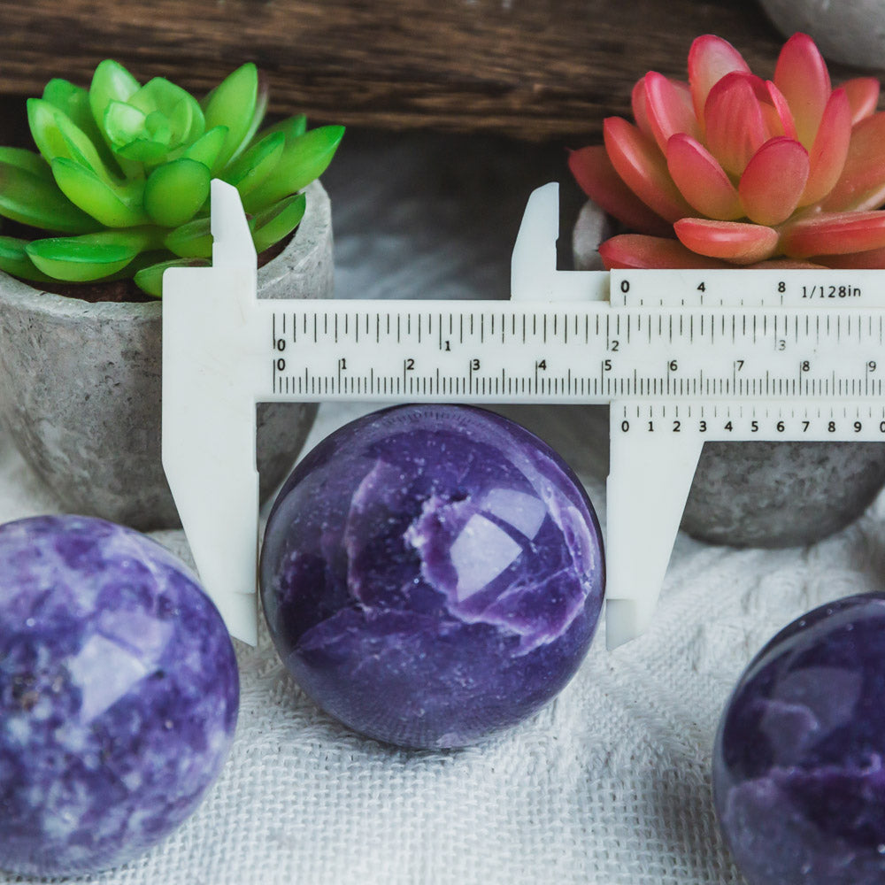 Reikistal Lepidolite Sphere