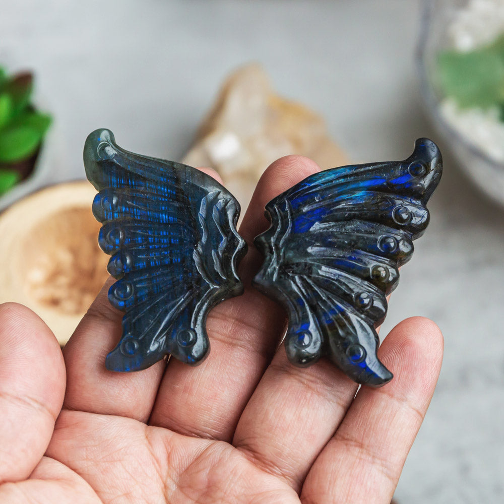 Reikistal Labradorite Butterfly Wing