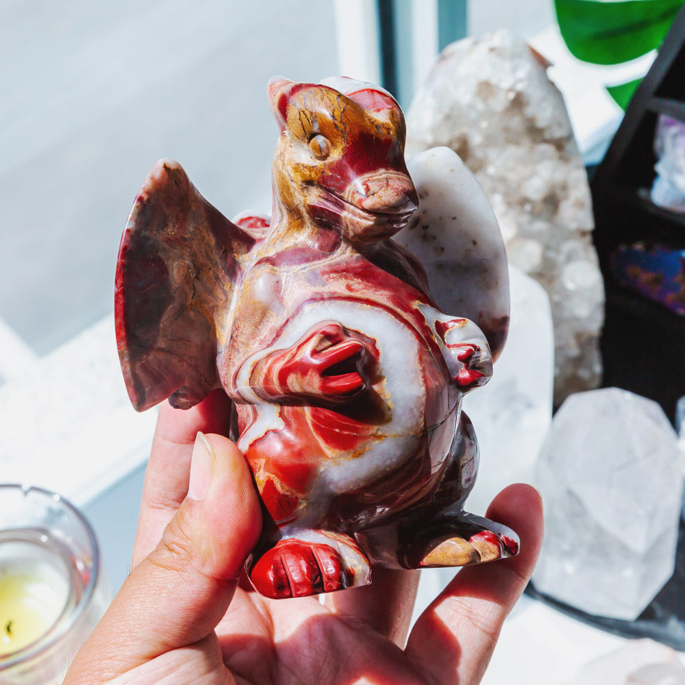 Reikistal Red Jasper Charizard