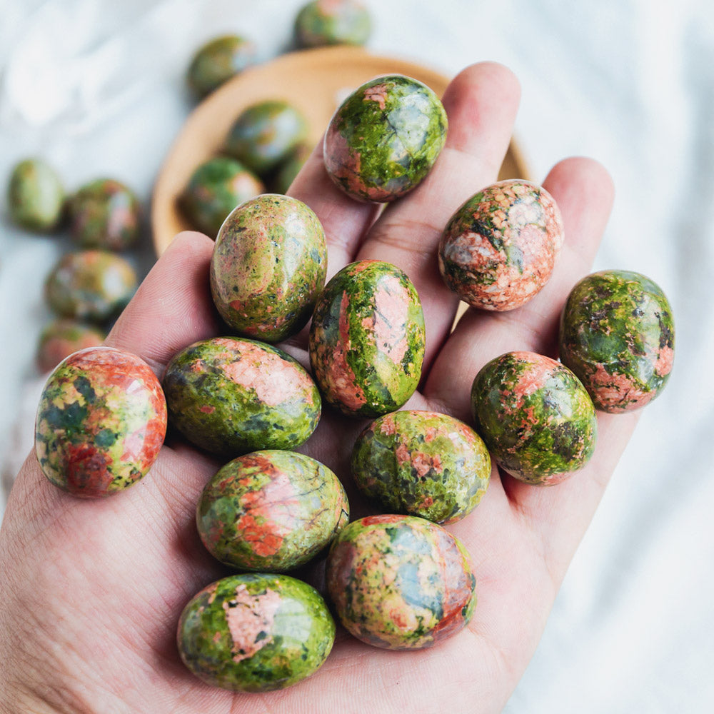 Reikistal Unakite Tumbled Stone