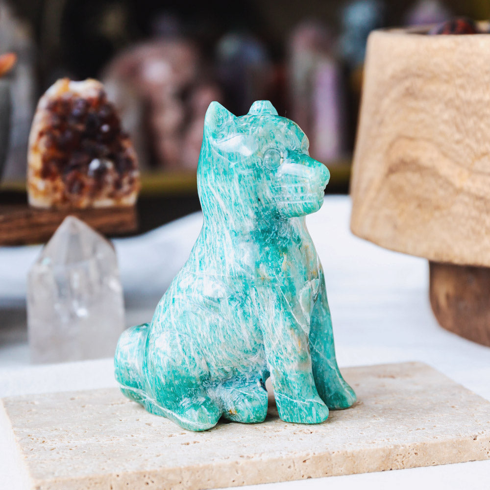 Reikistal Amazonite Husky Dog