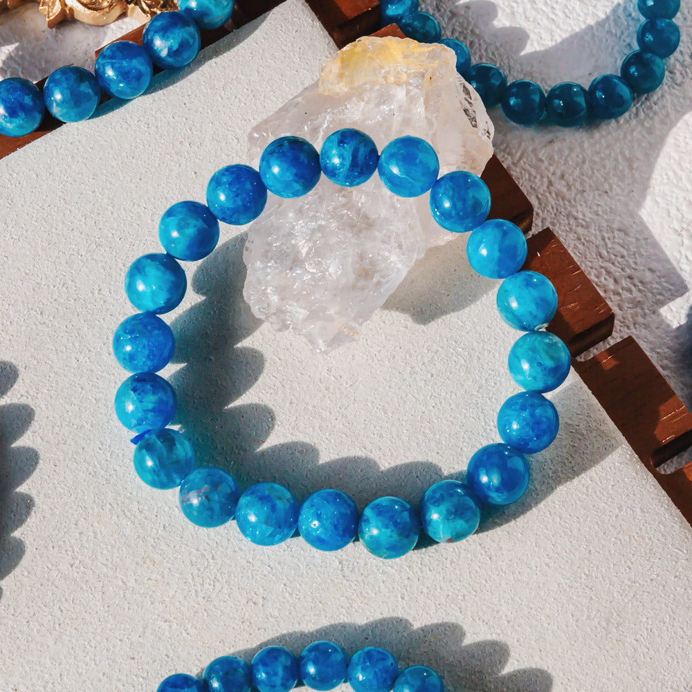 Reikistal Blue Apatite Bracelet