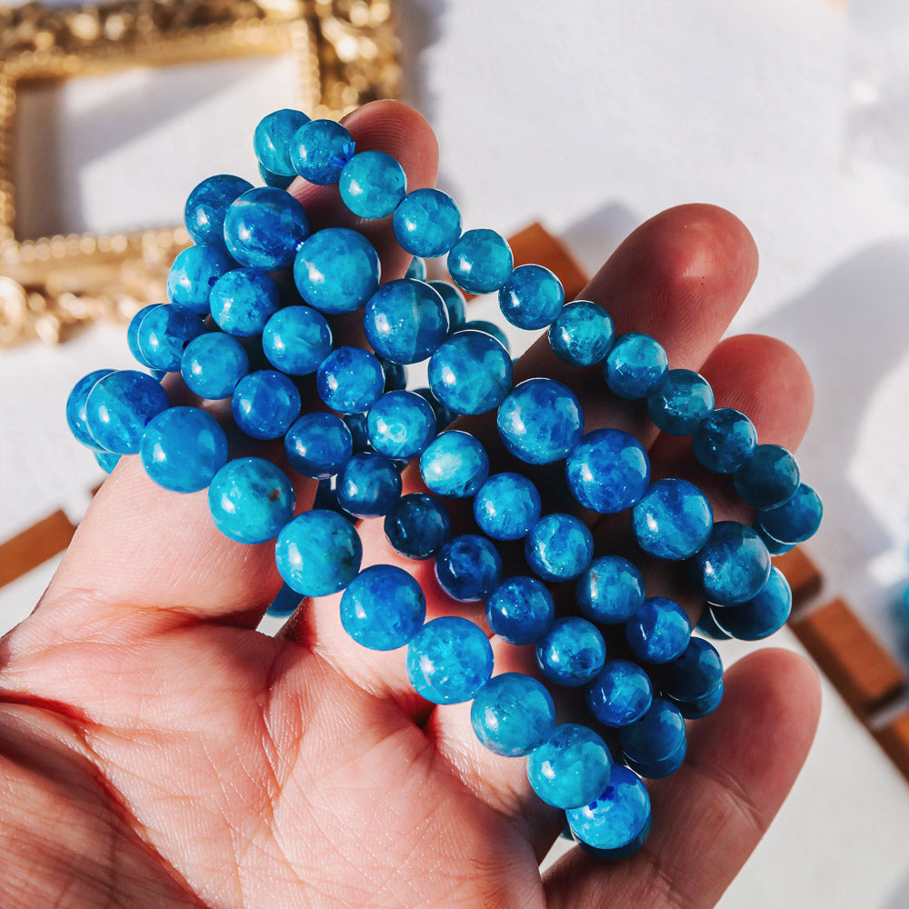 Reikistal Blue Apatite Bracelet