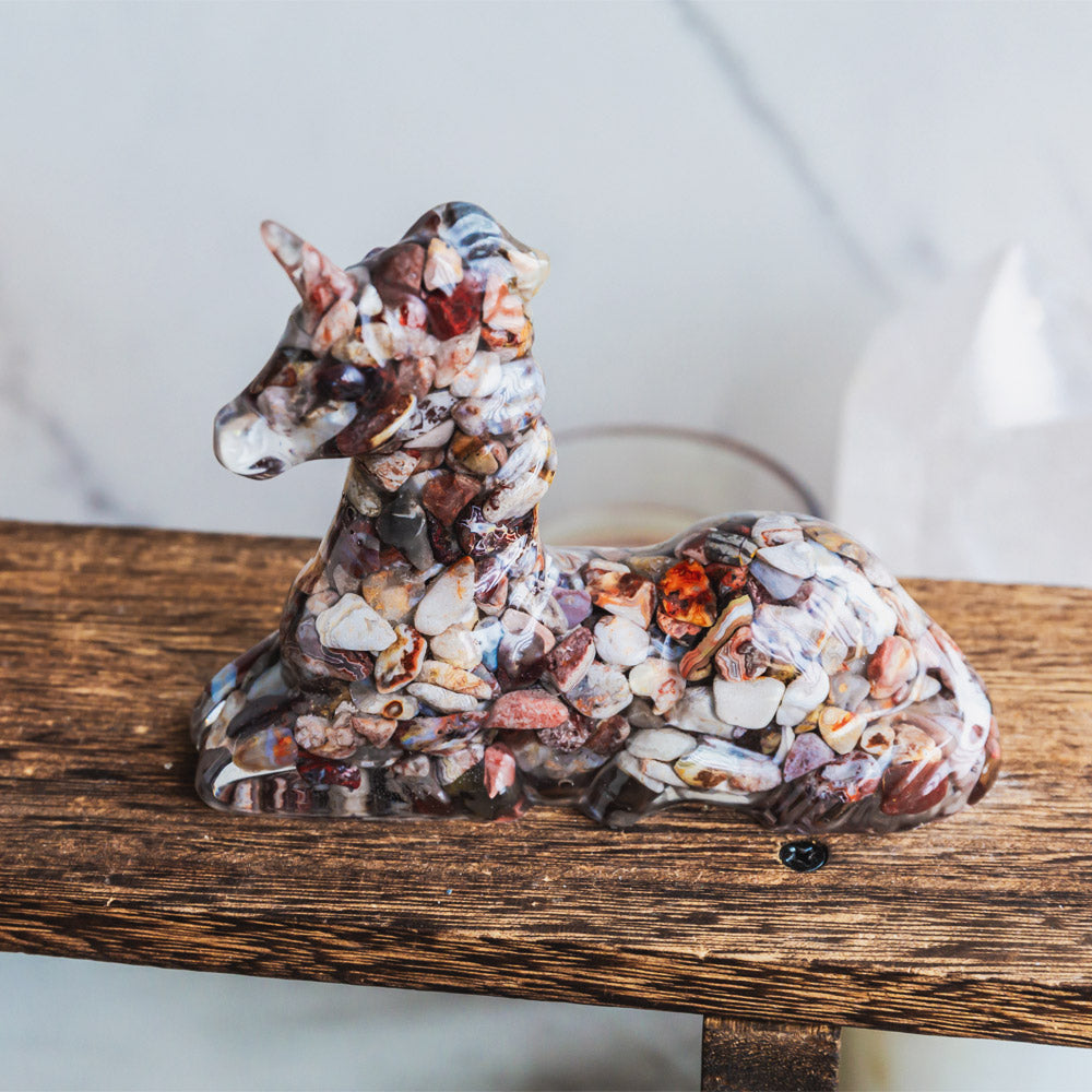 Reikistal Resin Unicorn