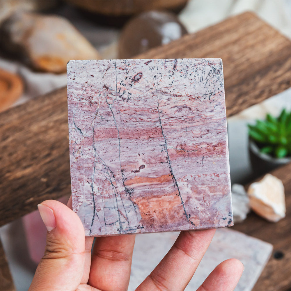 Reikistal Picture Jasper Slice