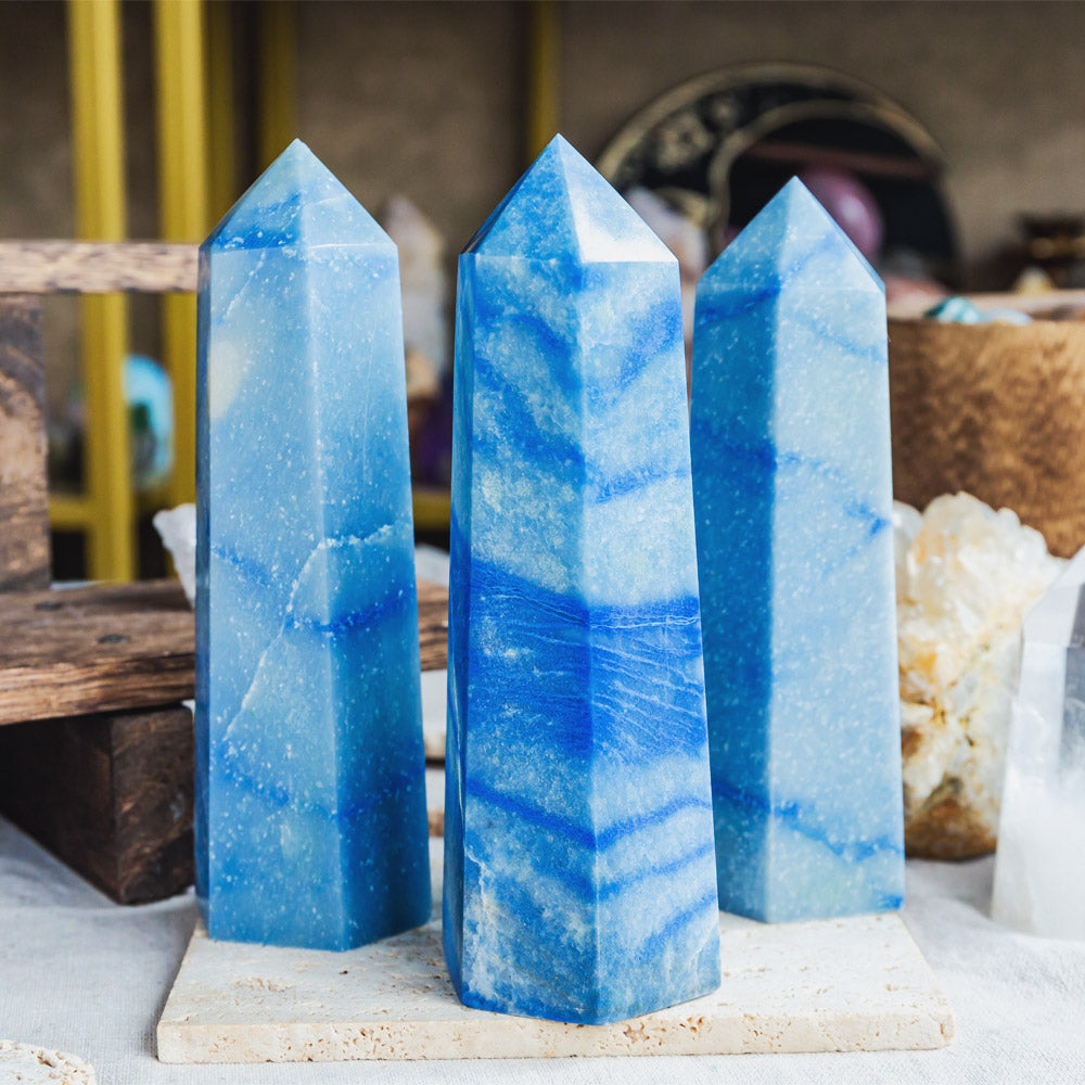 Reikistal Blue Aventurine Tower