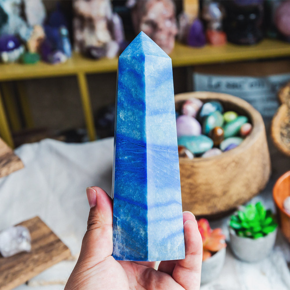 Reikistal Blue Aventurine Tower