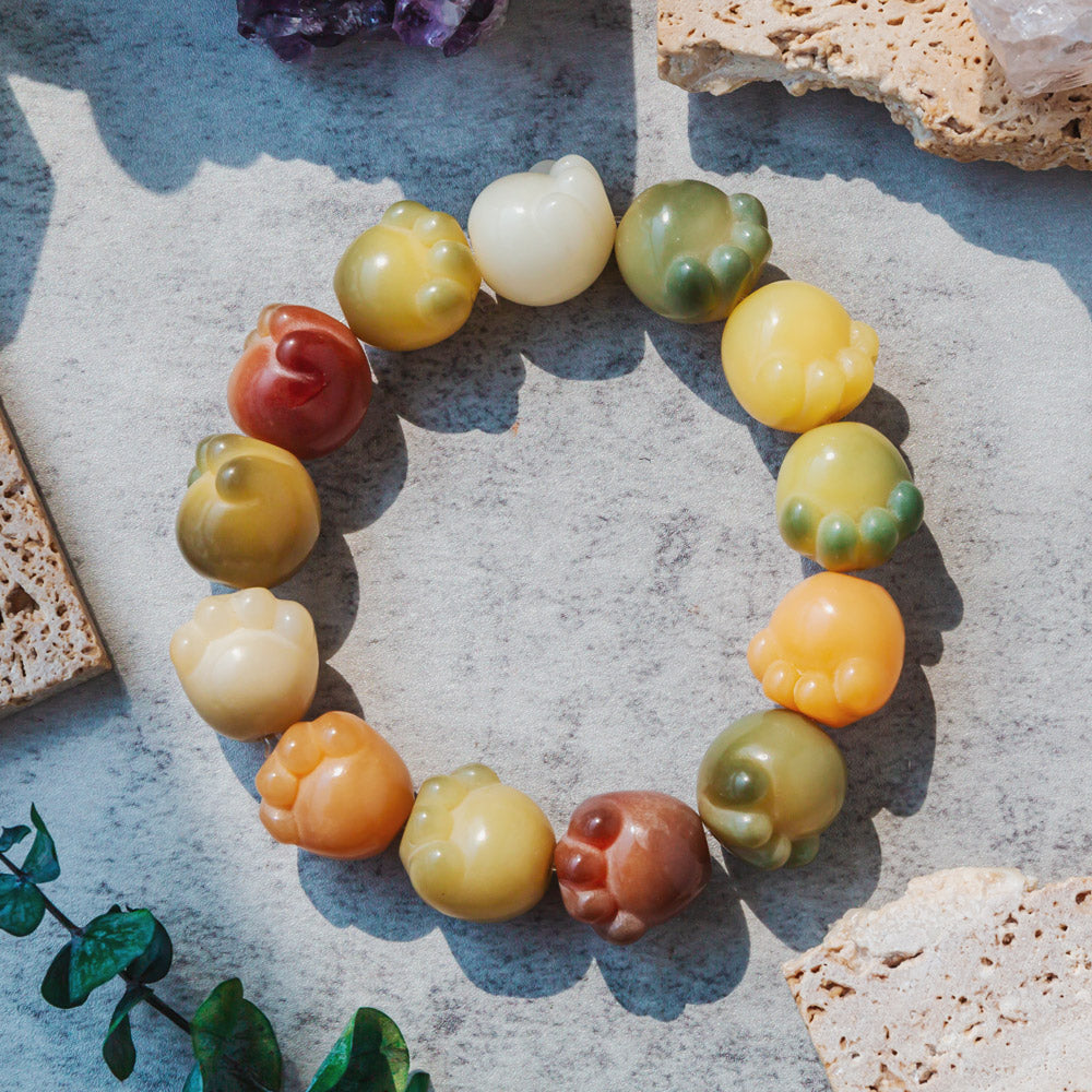 Reikistal Natural Bodhi Cat's Paw Bracelet