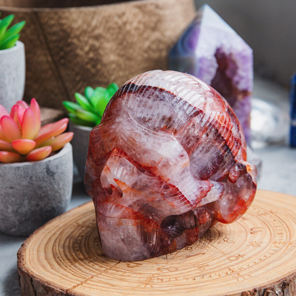 Reikistal Red Hematoid Skull