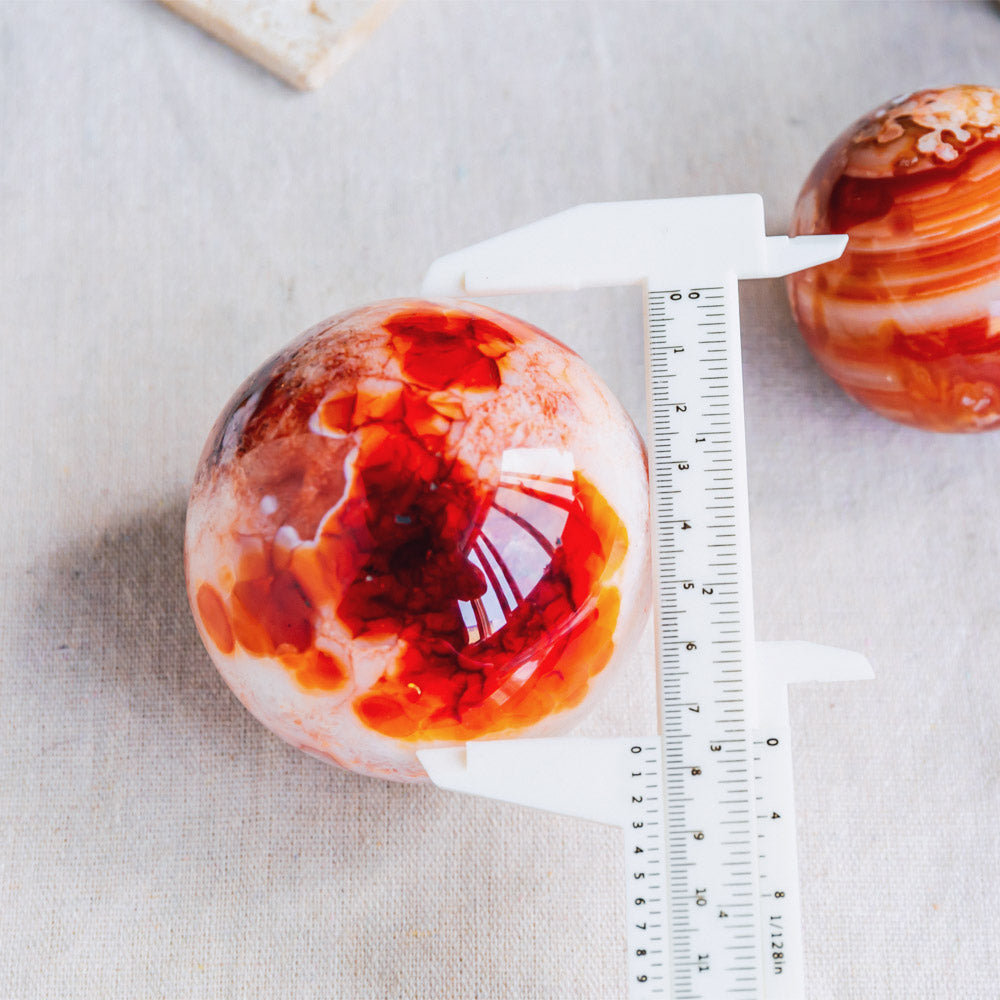 Reikistal Carnelian Sphere