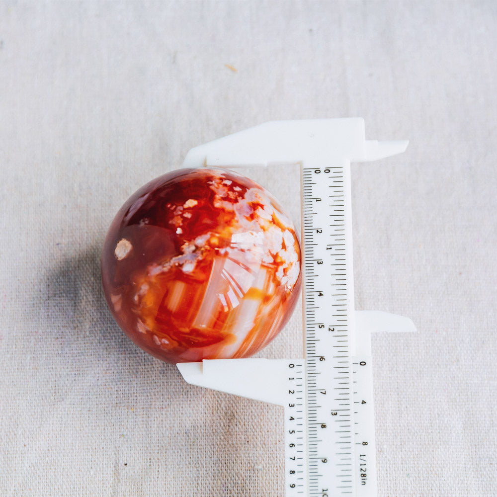 Reikistal Carnelian Sphere