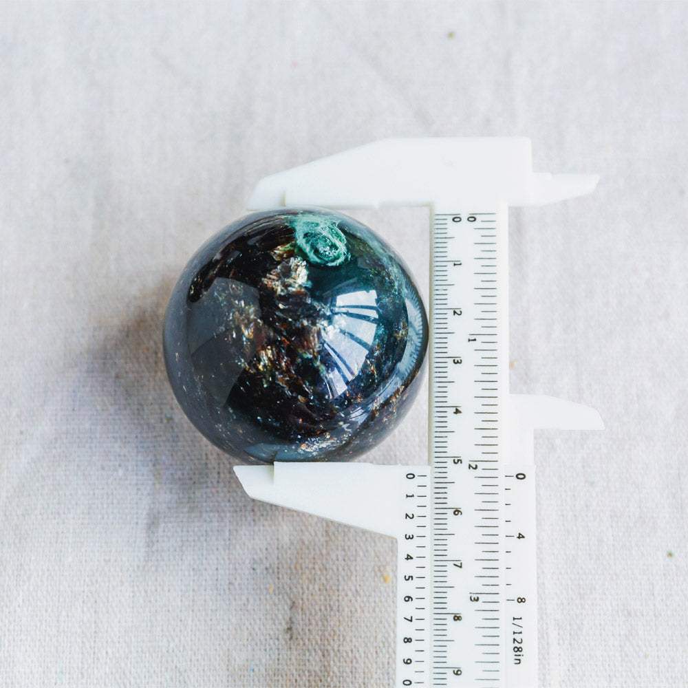 Reikistal Golden Mica Sphere