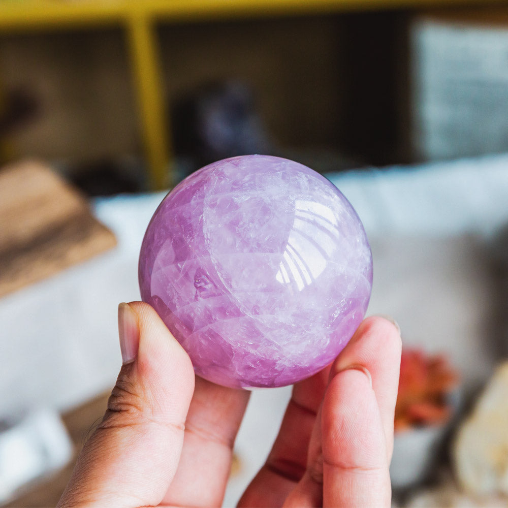 Reikistal Rose Quartz Sphere