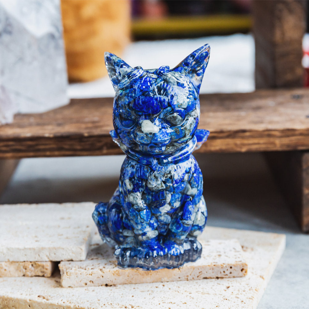 Reikistal Resin Cat