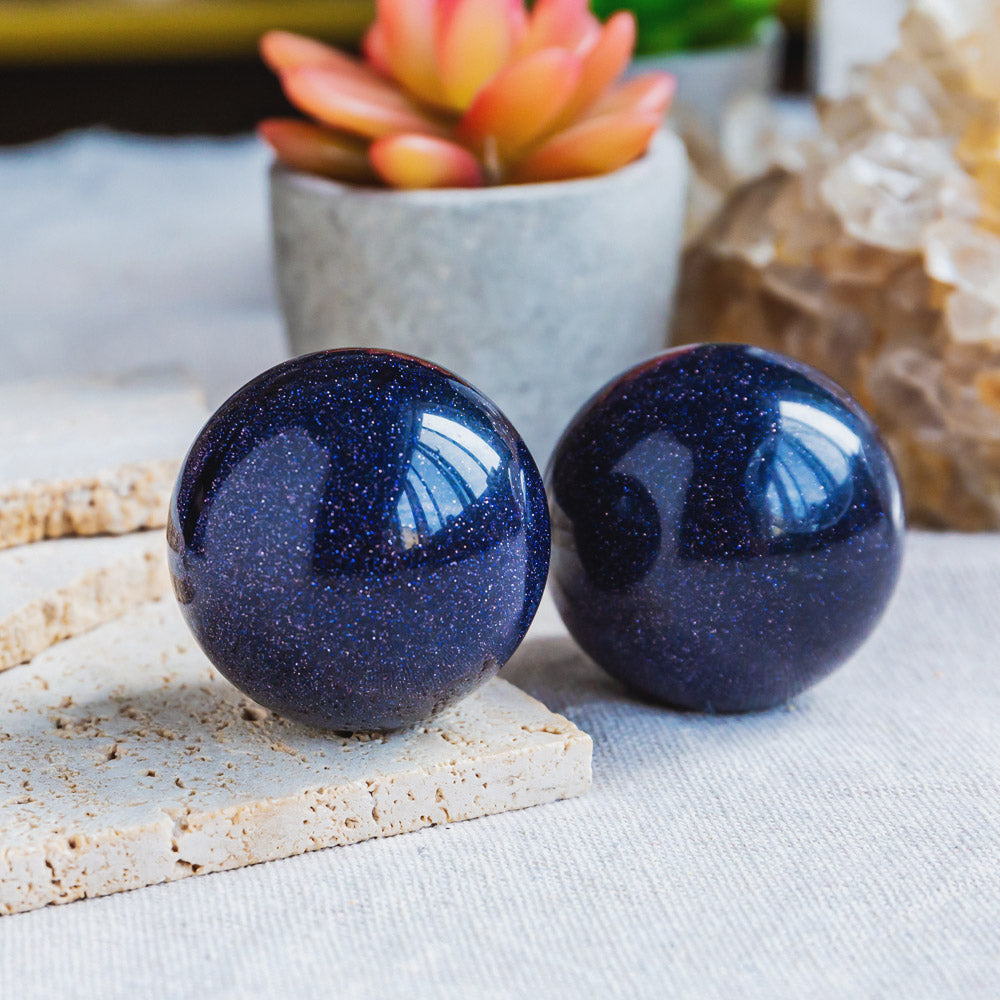 Reikistal Blue Sandstone Sphere