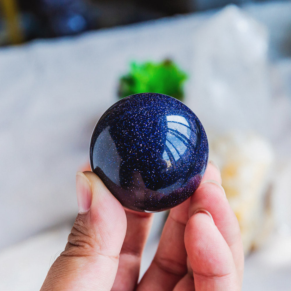 Reikistal Blue Sandstone Sphere