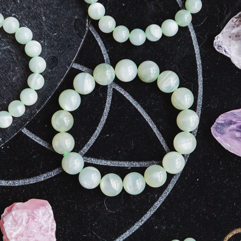 Reikistal Green Moonstone Bracelet