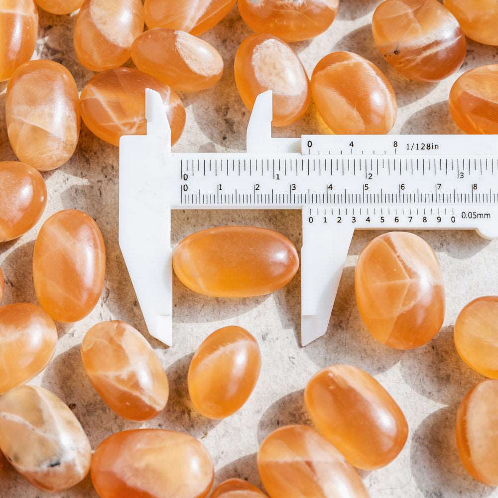 Reikistal Amber Calcite Tumble