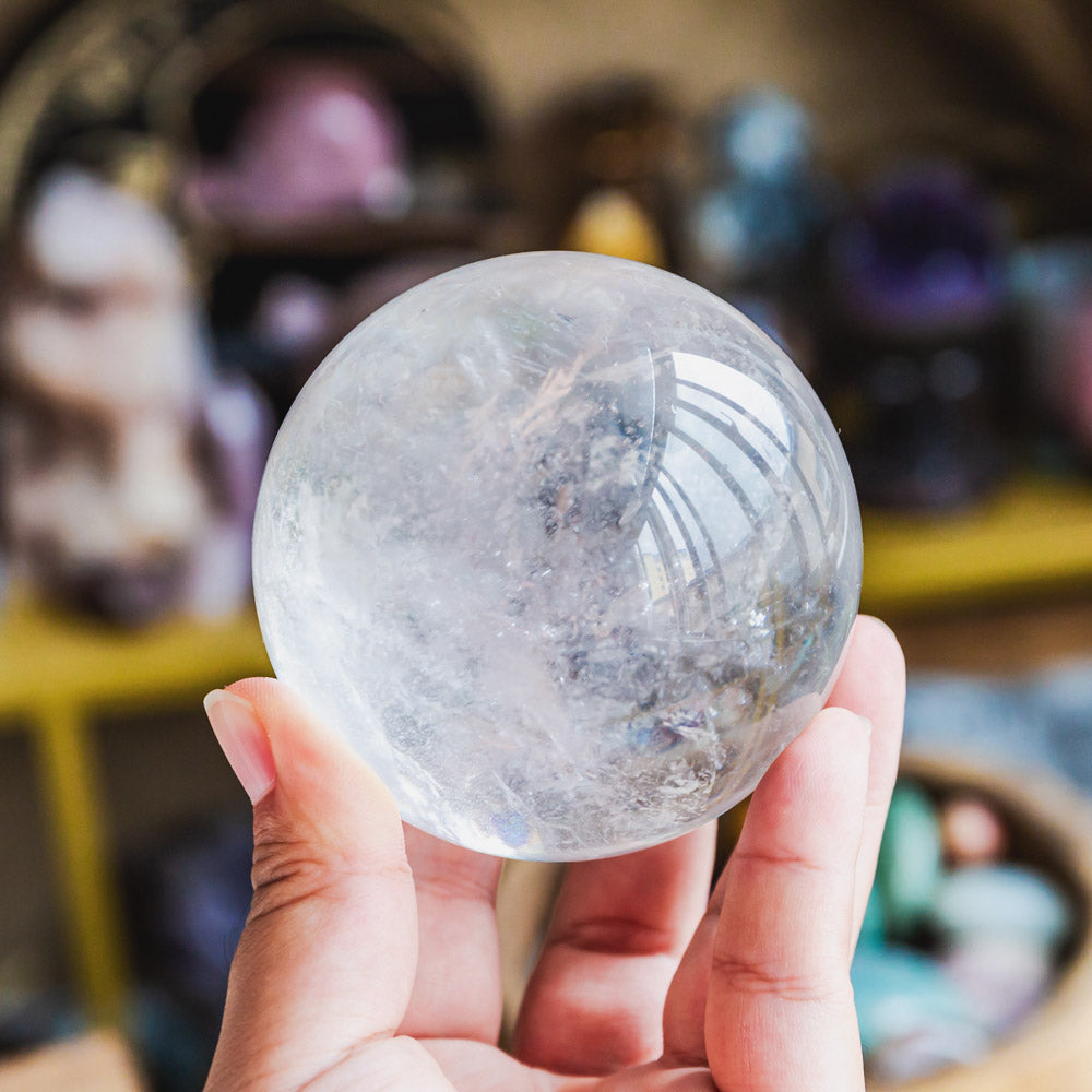 Reikistal Clear Quartz Sphere