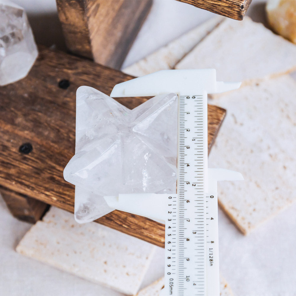 Reikistal Clear Quartz Merkaba