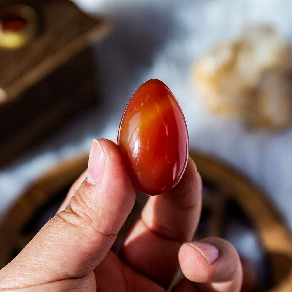 Reikistal Carnelian Egg