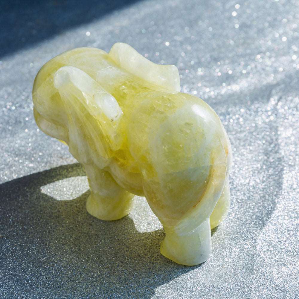 Reikistal Citrine Elephant