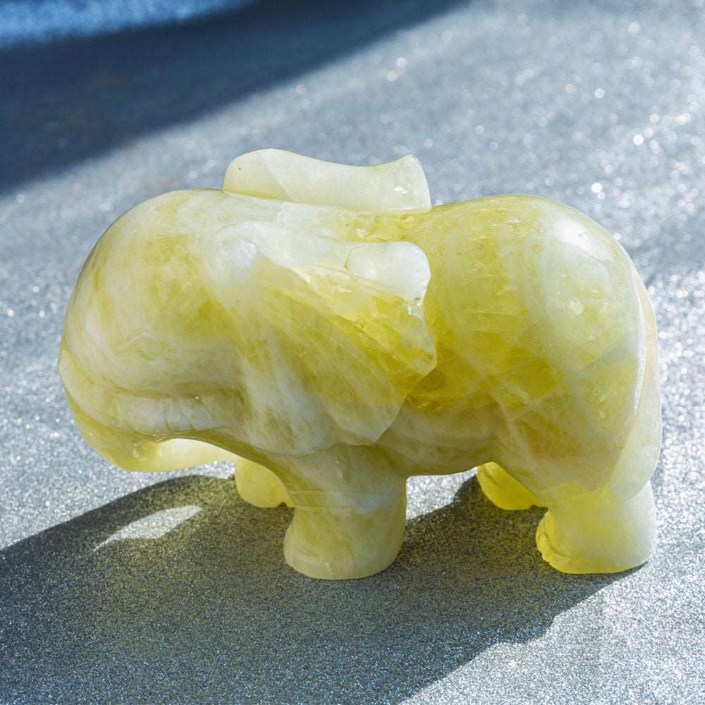 Reikistal Citrine Elephant