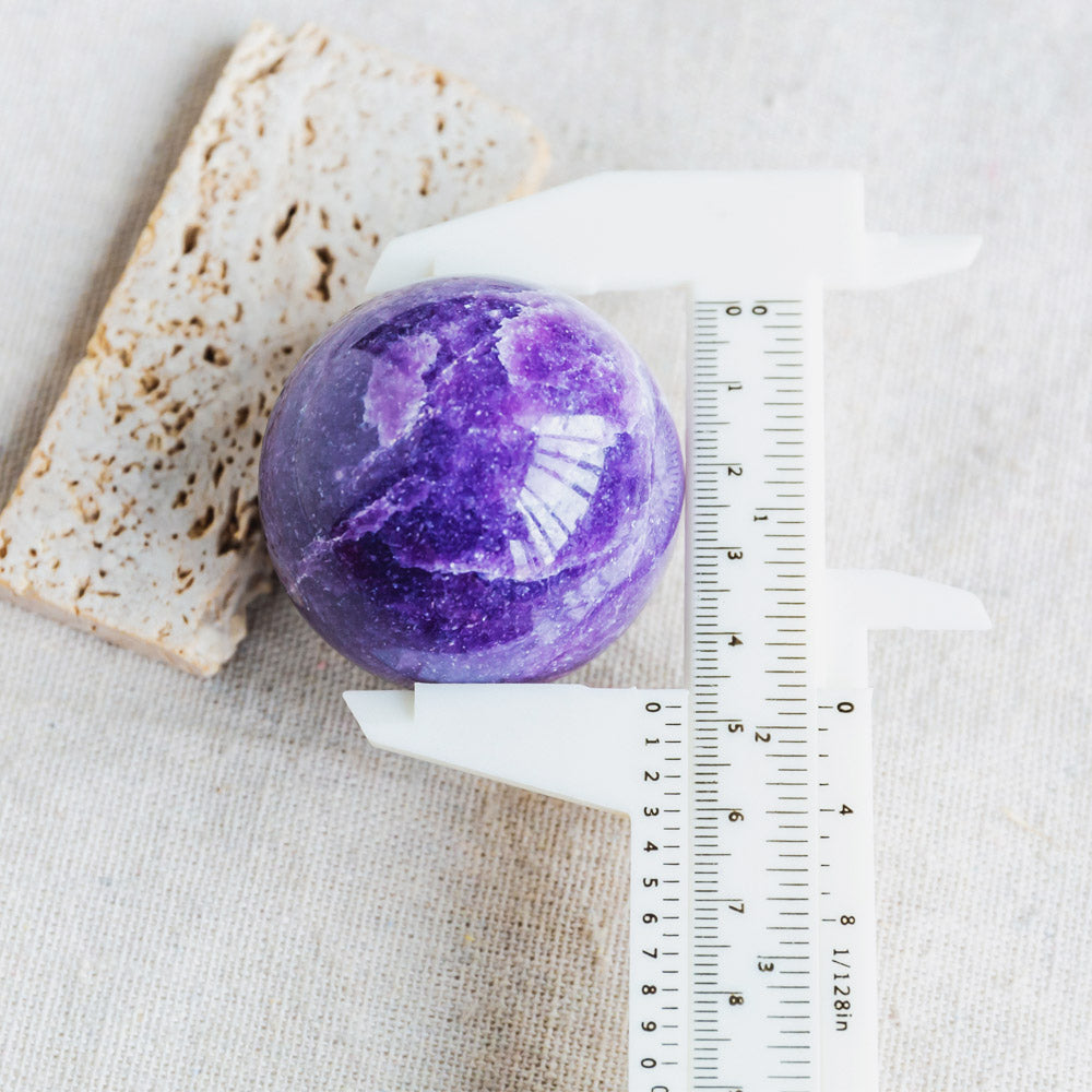 Reikistal Lepidolite Sphere