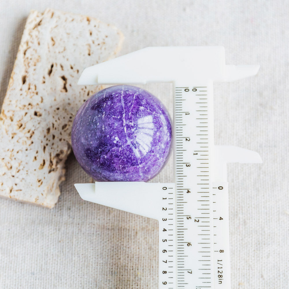 Reikistal Lepidolite Sphere