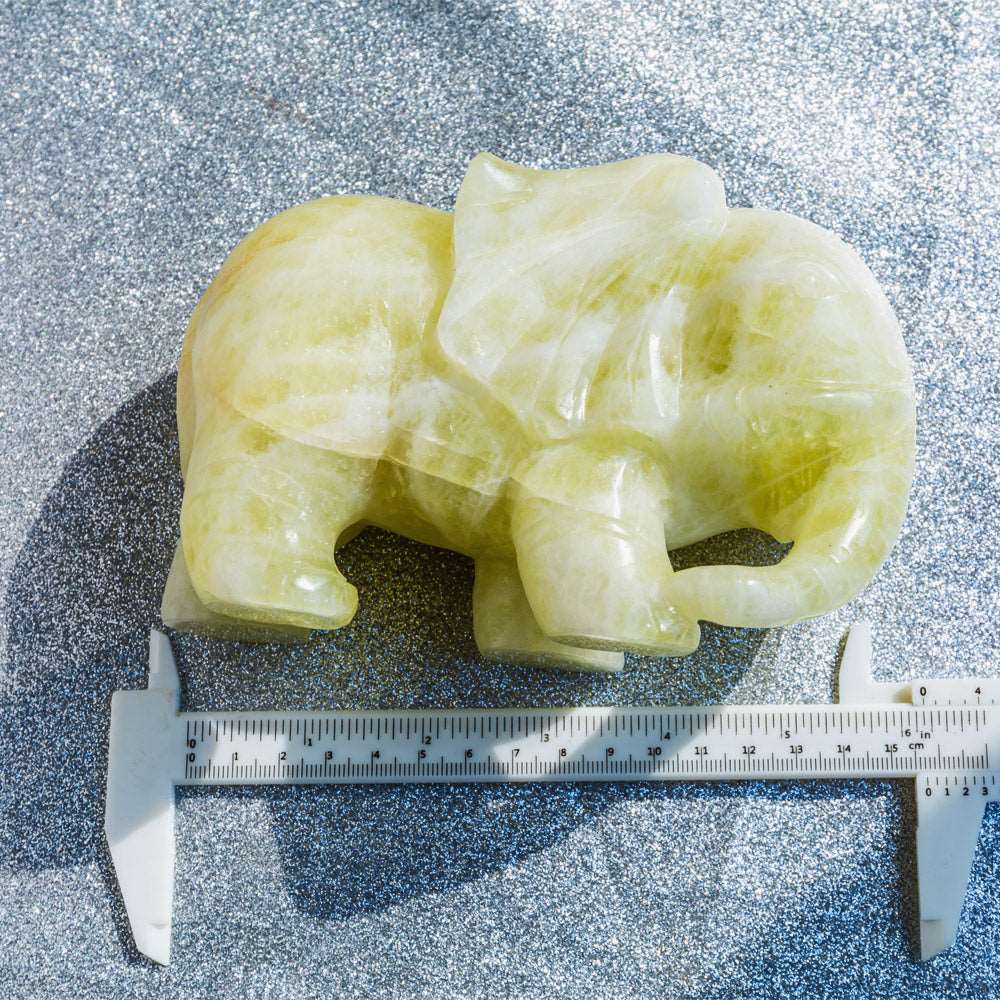 Reikistal Citrine Elephant