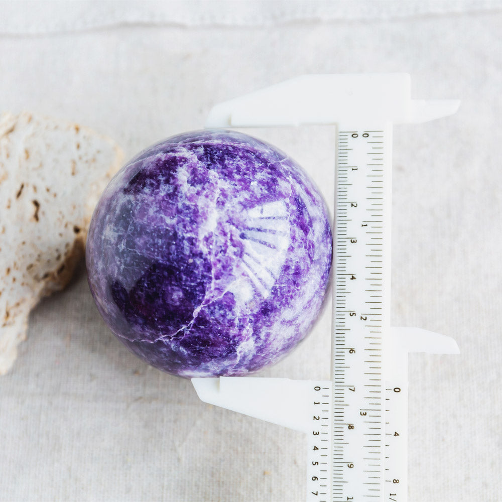 Reikistal Lepidolite Sphere