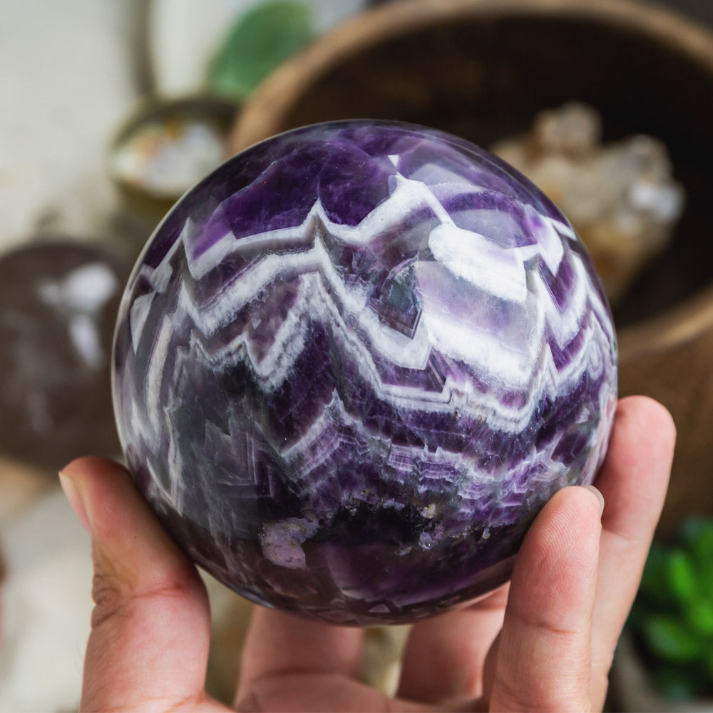 Reikistal Dream Amethyst Sphere