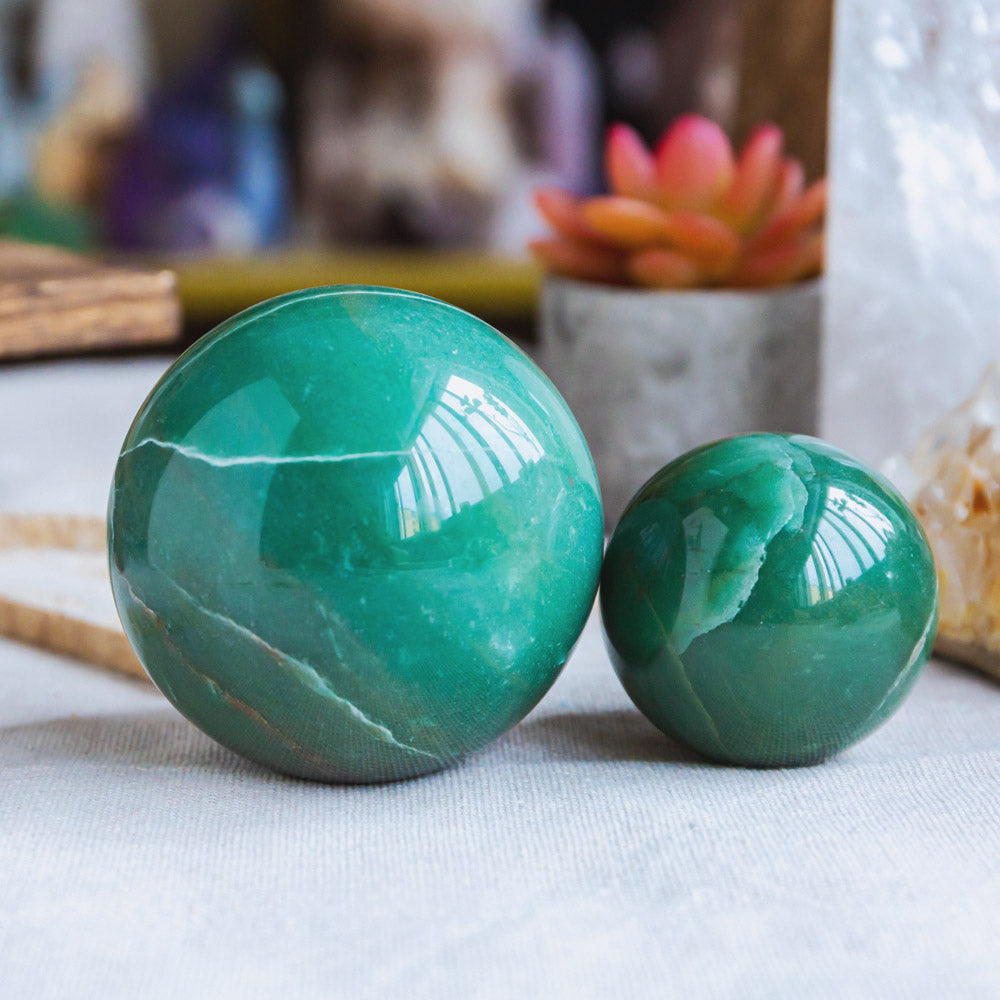 Reikistal Green Aventurine Sphere