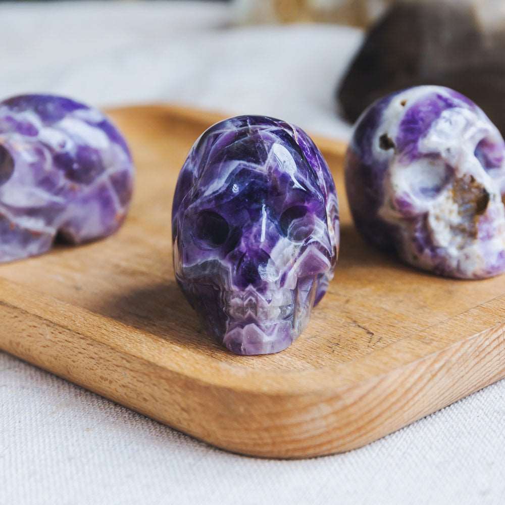 Reikistal 1.5''Dream Amethyst Skull