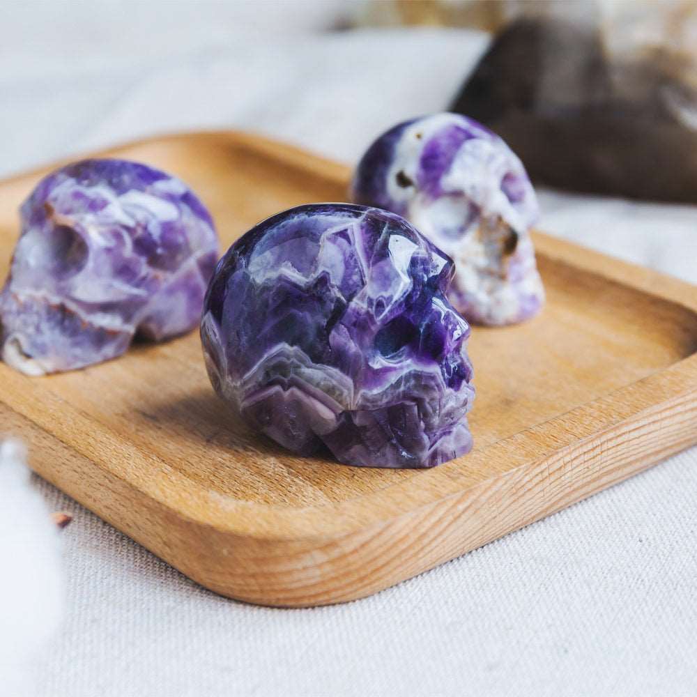 Reikistal 1.5''Dream Amethyst Skull