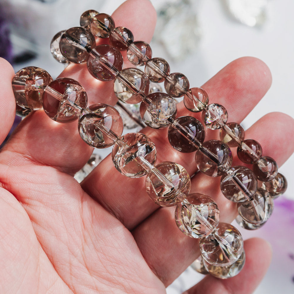 Reikistal Smoky Quartz Bracelect